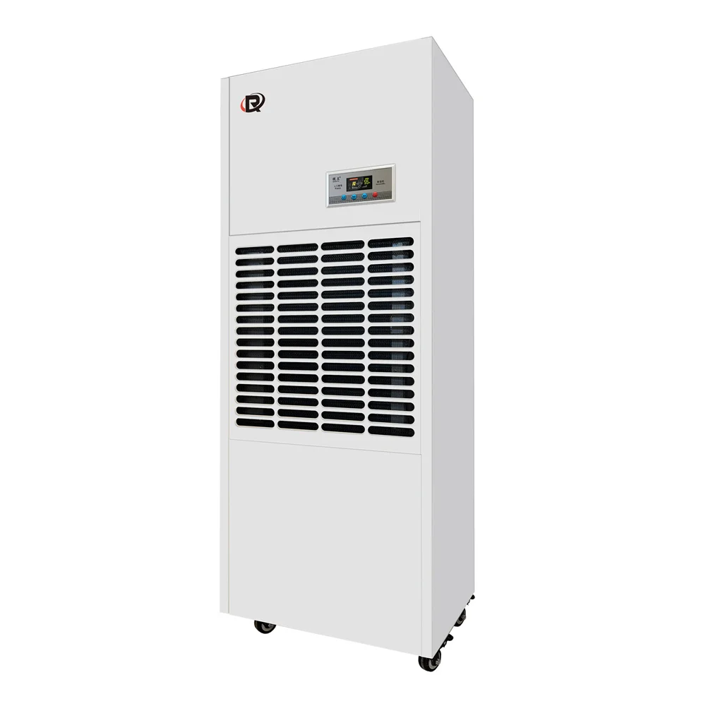168L/Day Industrial Floor Standing Dehumidifier Commercial Large Capacity Dehumidifier for Warehouse