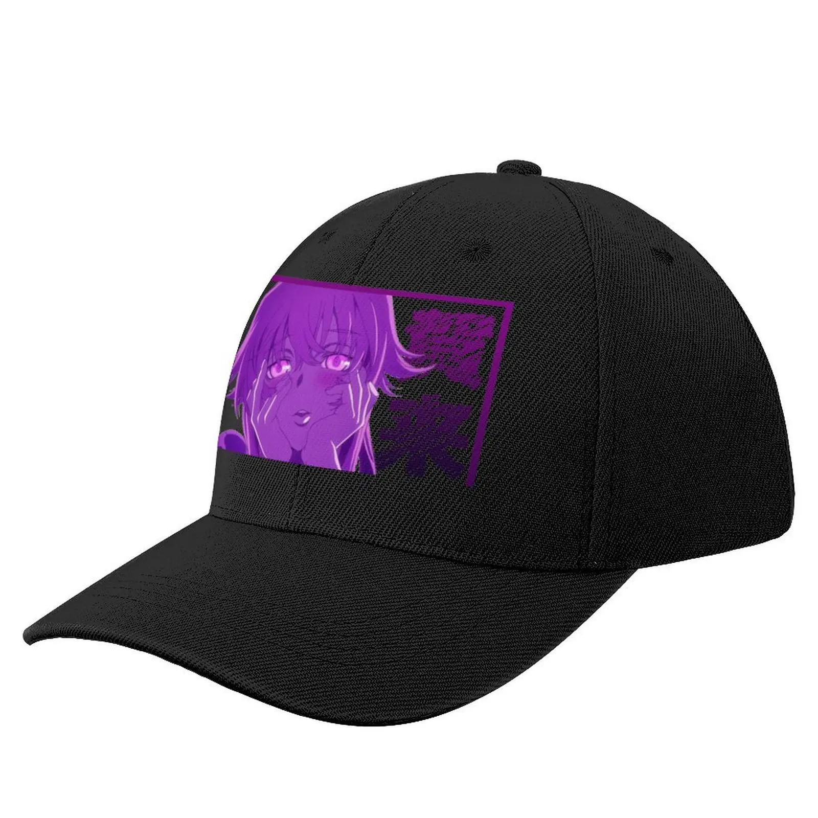 Yuno Gasai Mirai Nikki Baseball Cap Hat Beach Snap Back Hat Fluffy Hat Military Cap Man Women's Hats Men's