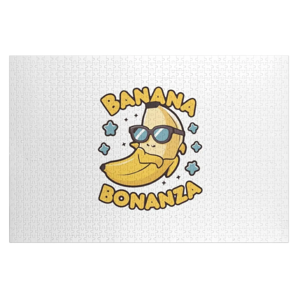 

Banana Bonanza Jigsaw Puzzle With Photo Iq Custom Name Child Toy Puzzle
