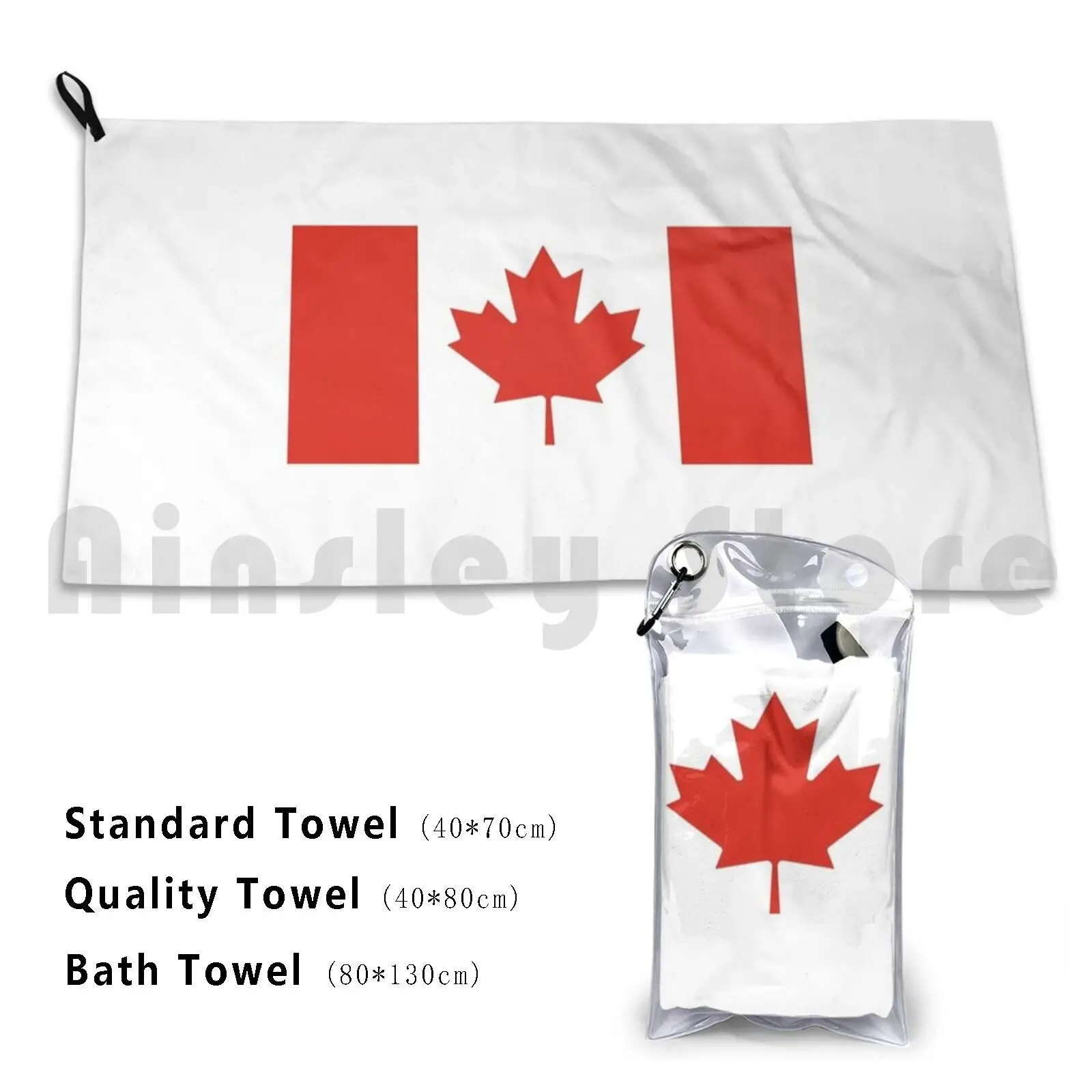 Canada Flag-Ca Bath Towel Beach Cushion Coat Of Arms Symbol Blue Cross Flag Canada Flag Partenon Greek