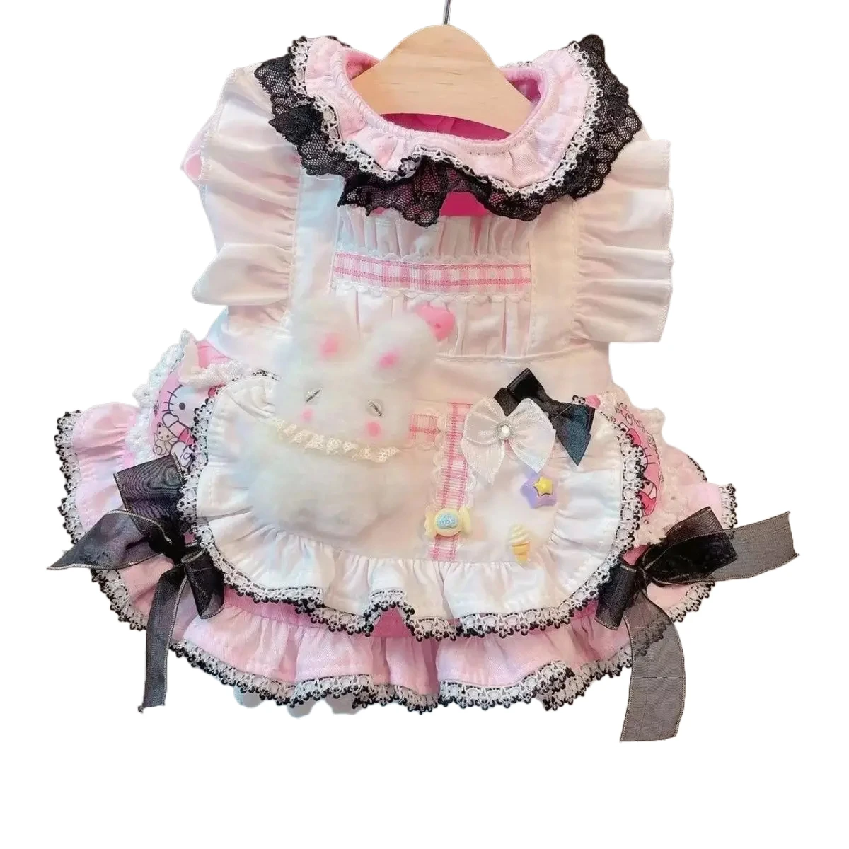 Dog Princess Skirt New Lolita Dress Cute Dress Dogs Clothing Pet Outfits Cute For Samll Dog Yorkies Pink Girl Ropa Para Perro