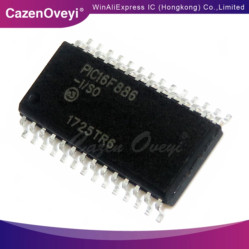 PIC16F886 SOP-28, 1 шт.
