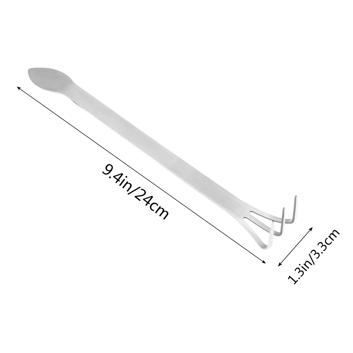 Heavy Duty Stainless Steel Mini Rake Bonsai Gardening Tool Portable Rustproof for Small Garden Potted Succulent Plants