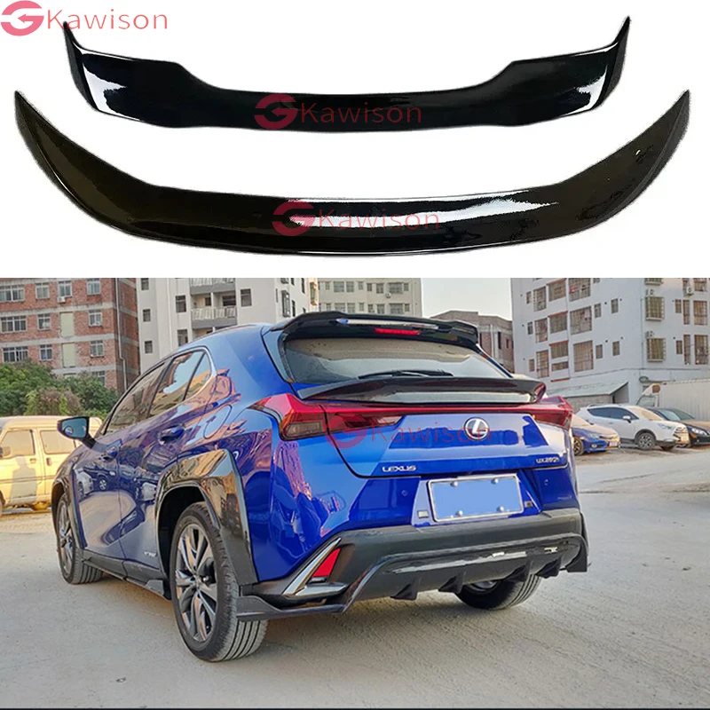 AR Style High Quality Forged Carbon Fiber Rear Trunk Roof Spoiler For LEXUS UX UX200/UX250h/UX260h 2019 2020 2021 2022