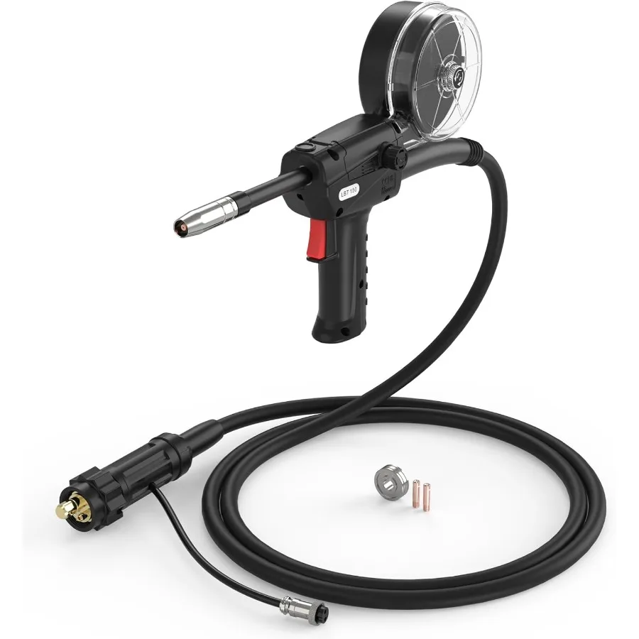 

Катушечный пистолет 150A, алюминиевый сварочный пистолет MIG, евросоединение для TOOLIOM TL-200M TL-250M, высокоэффективная непрерывная подача проволоки