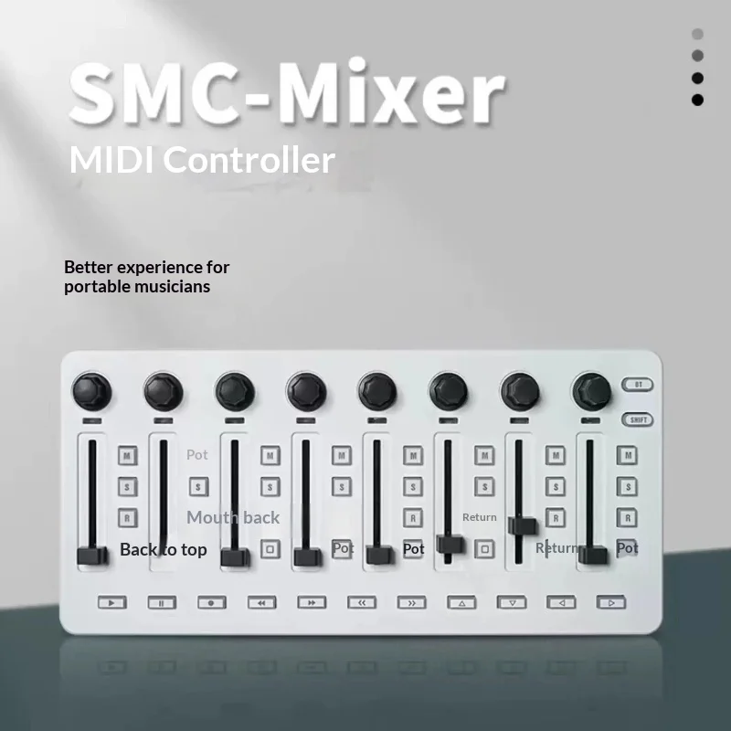 nansheng-smc-mixer-bluetooth-midi-controller-portable-mixing-console-for-music-production-editing