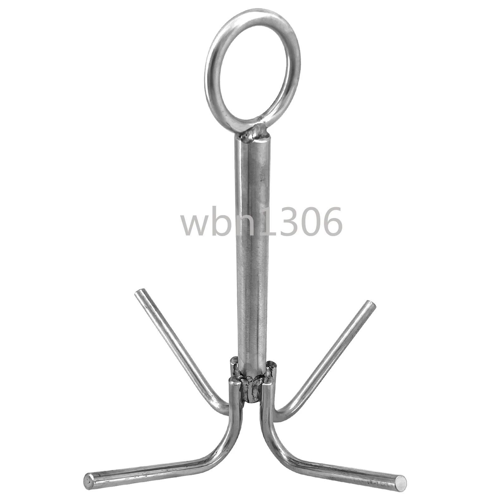 

Stainless steel 4 four-claw anchor, multi-claw anchor, marine grappling hook, marine yacht, hardware accessories