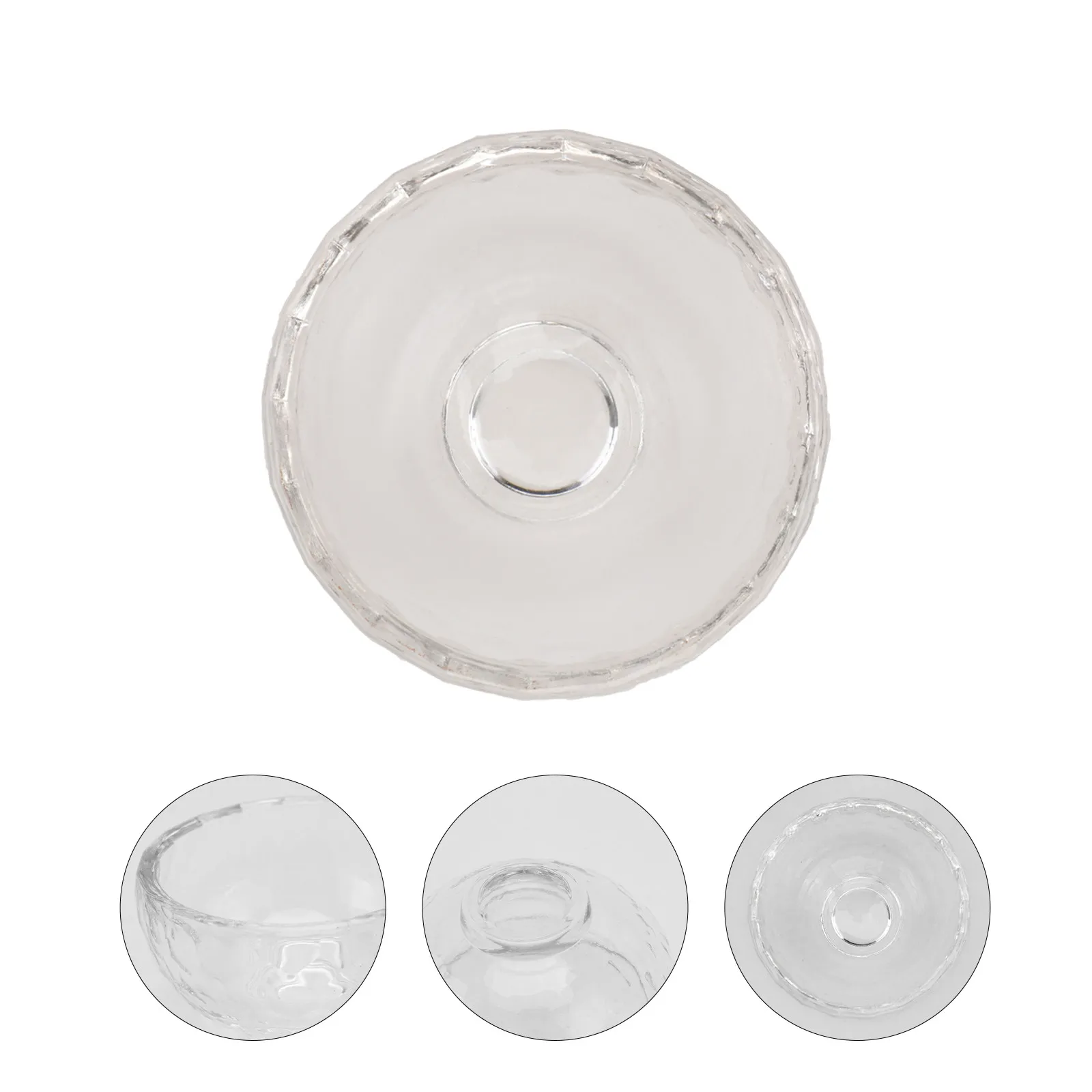 2Pcs Lightweight Crystal Skincare Bowl Set Large Capacity Facial Mask Mixing Bowl for Essential Oils Pearl Powder Mud Mask - view 4