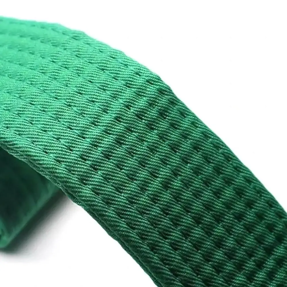 1Pcs TKD Aikido Uniform Taekwondo Belt Easy Fasten Polyester Cotton Judo Karate Ranking Waistband Colored 240cm