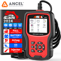 Ancel VD700 OBD2 Scanner Car Code Reader Full System Diagnostic Scan Tools EPB ABS D.PF TPMS Oil Reset for VW Audi Skoda Seat