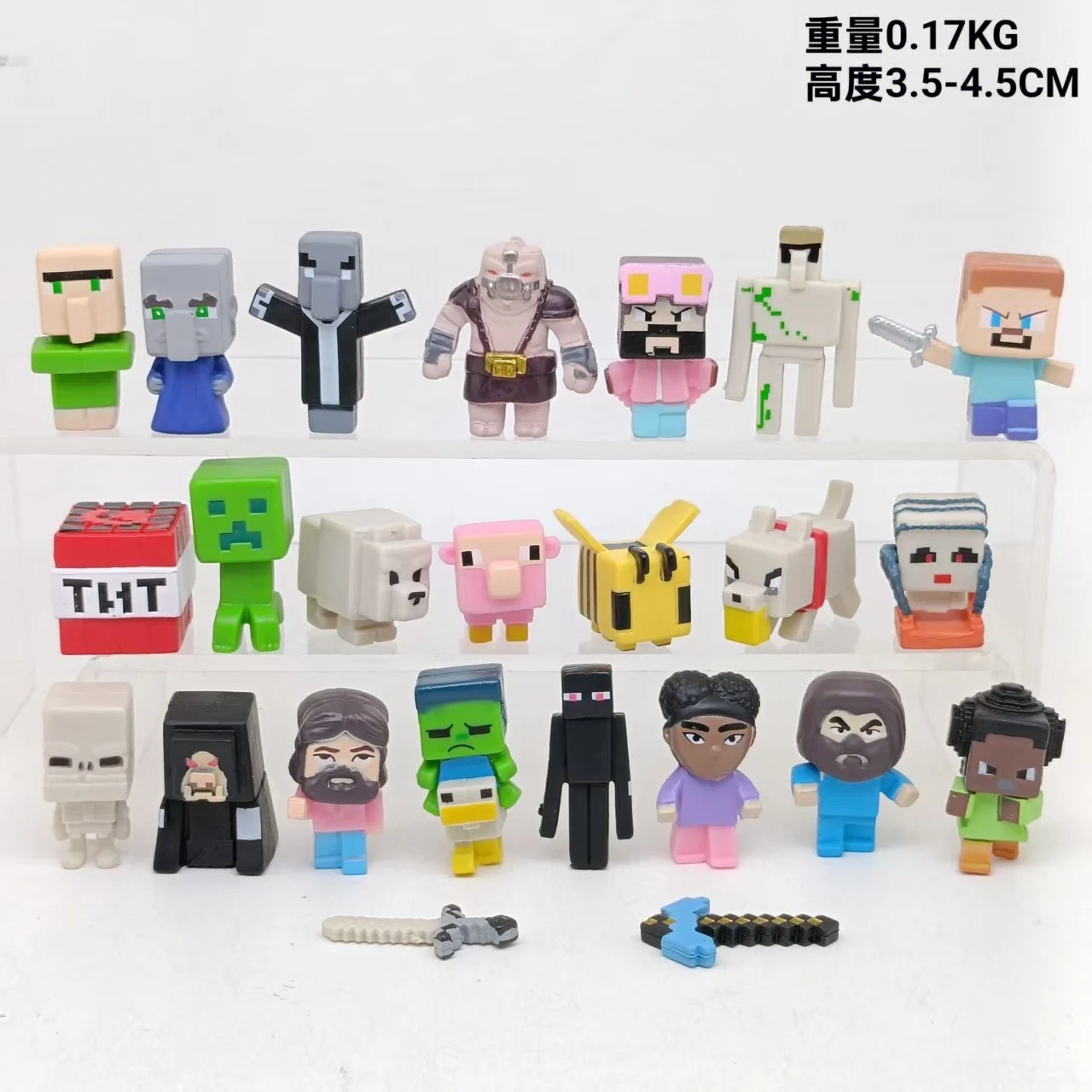 24 قطعة/36 قطعة/المجموعة/المجموعة لعبة كلاسيكية عالمية صغيرة نماذج شخصية محيطية الحلي البلاستيكية لعب الأطفال