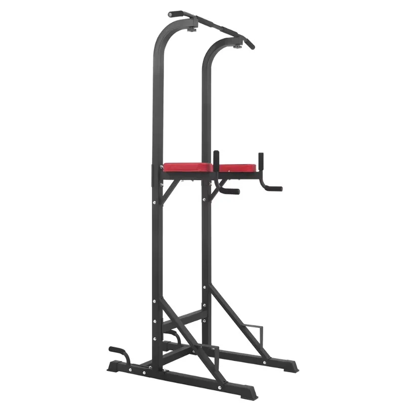 Indoor Multi Function Power Tower, Pull Up And Dip Frame For Strength Training In Different Exercise Scenes