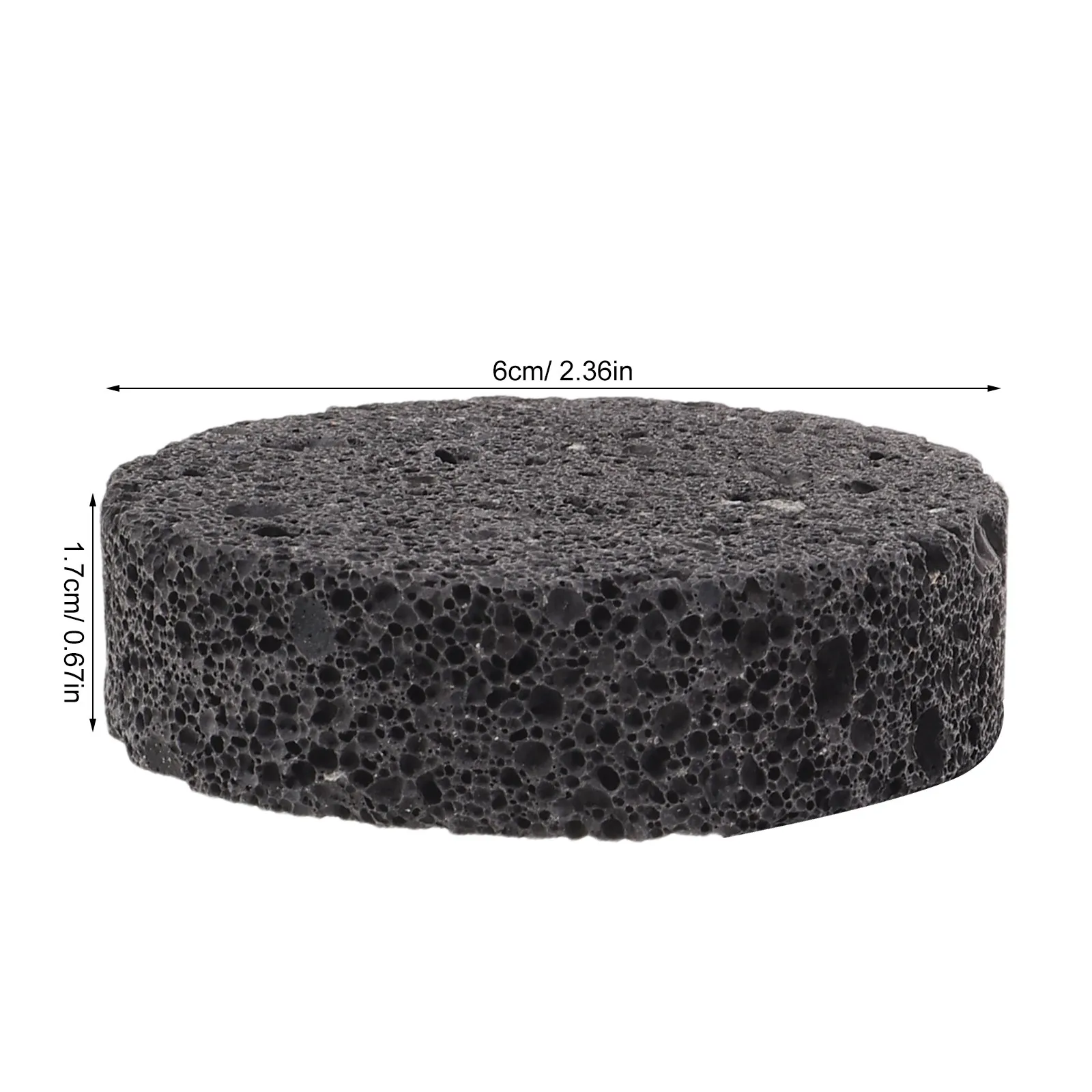 4Pcs Natural Volcanic Lava Stone Diffuser Stones 2.36 Inch Passive Essential Oil Aromatherapy Diffuser for Office Bedroom Car