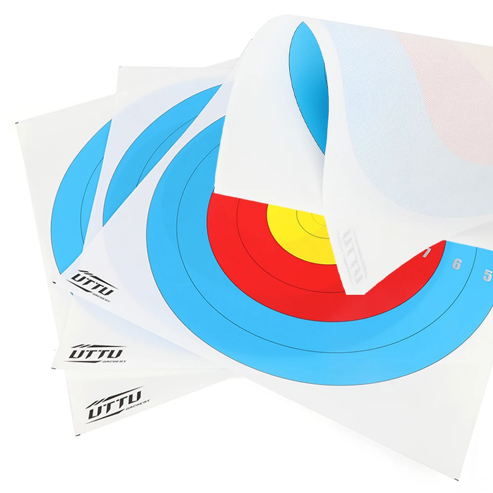 

Archery Target Paper Standard 10pcs Competition Non-Woven Target Bow Outdoor Hunting Shooting Practice Accessories