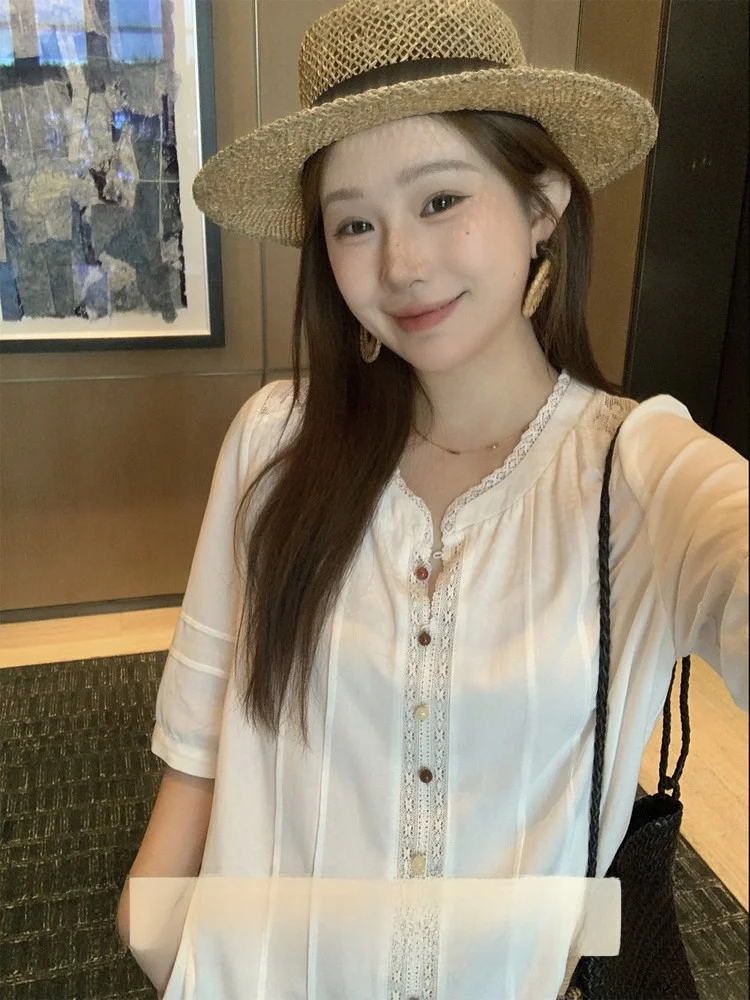 

Текстурированная женская футболка большого размера, тонкая, универсальная, повседневная, свободного кроя, с коротким рукавом, круглым вырезом, цветная, для полных женщин.