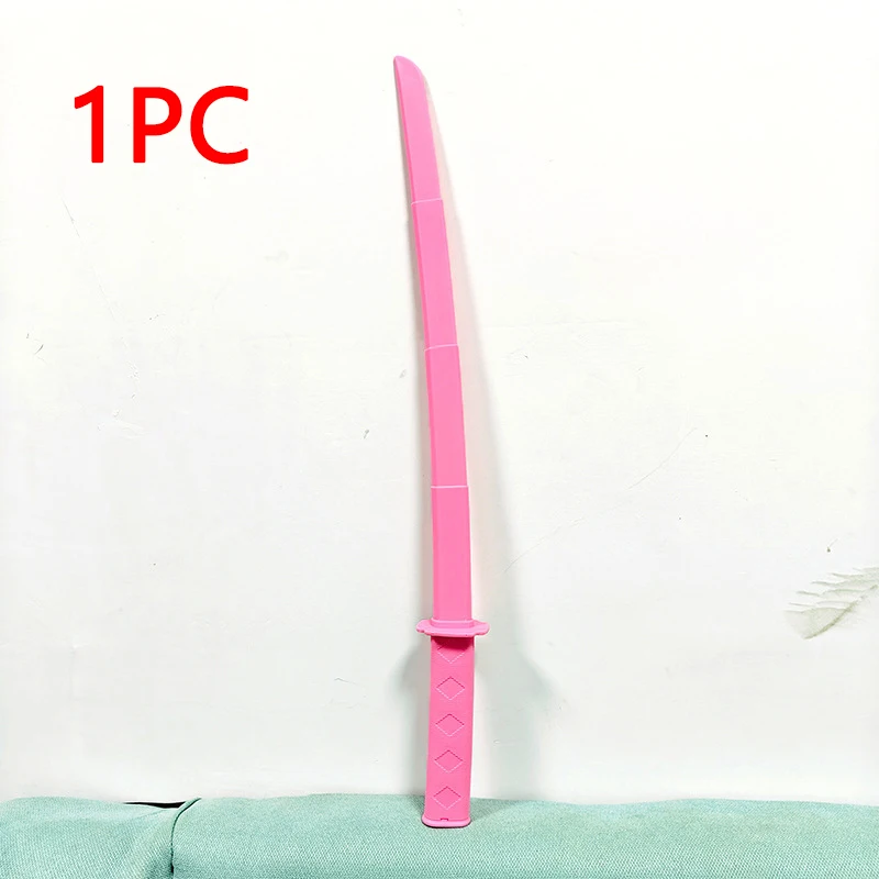 1/2/3PCS 3D Gedrukt Zwaartekracht Straight Out Telescopische Samurai Stress Relief Speelgoed Rekbaar Cos Props creatieve Opvouwbare Katana Gift