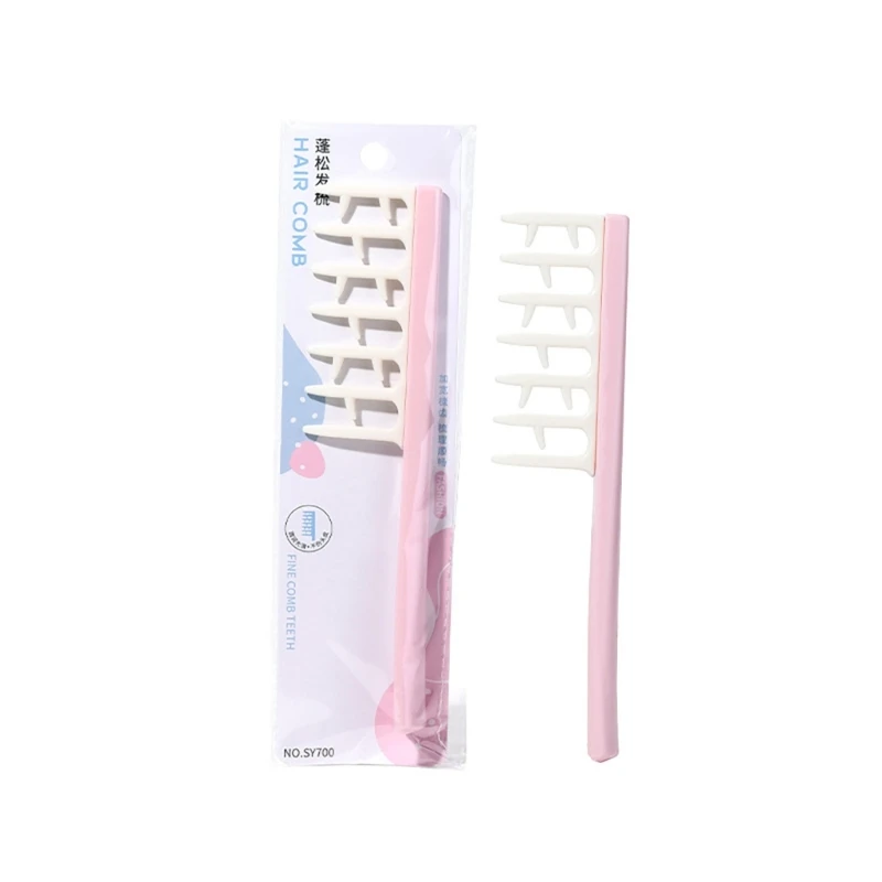 Antler Shaped Hair Seam Comb Detangling Comb Hair Styling Comb for Salon Home Drop Shipping