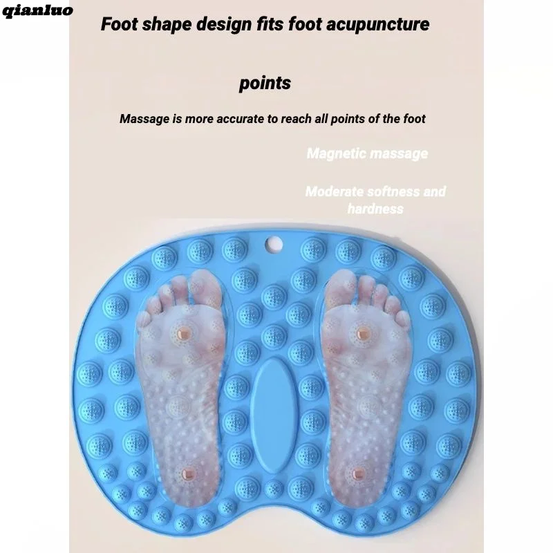 Finger Press Board, Ultra Slow Running Foot Massage Pad, Toe Press Board, Adult Meridian Walking Foot Soft Silicone Floor Mat