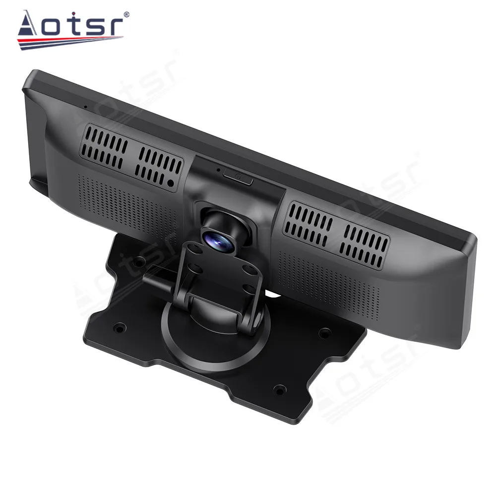 DVR 10.26 pollici Per Auto Universale 4K Dash Cam Wireless Carplay e Android Auto GPS Navigazione Videoregistratore Cruscotto Auto DVR