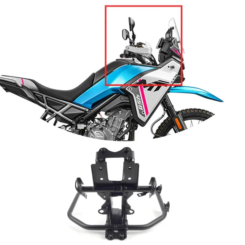 For CFMOTO 450MT Headlight Bracket Moto Accessories CF Moto 450 MT Front Bracket Welding Assembly CF400-8-8A Motorcycle Parts