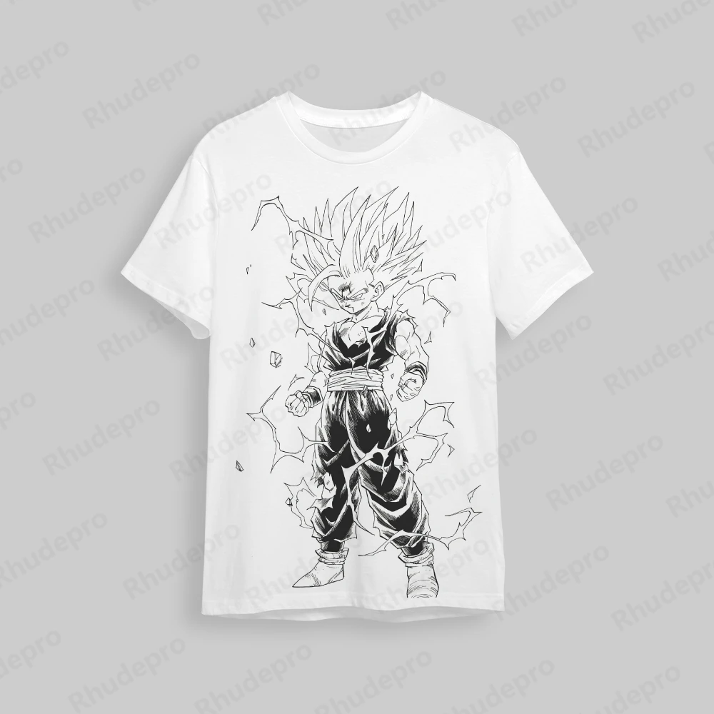 Estate nuovi uomini caldi giappone Anime Goku All Over stampa 3D Cosplay bambini Street t-shirt Unisex oversize Top 2024