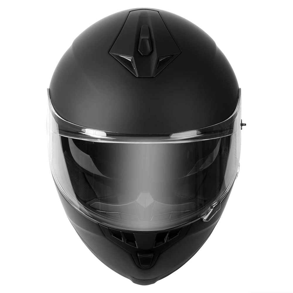 FreedConn DOT Motorcycle Helmet BM22 with Bluetooth Intercom Interphone System Up to 6 Riders 500M Talking FM Radio