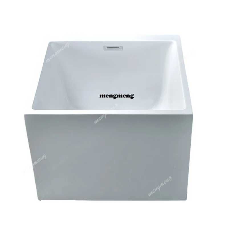 Square independent double tank deepened, enlarged and deepened hotel homestay bathtub