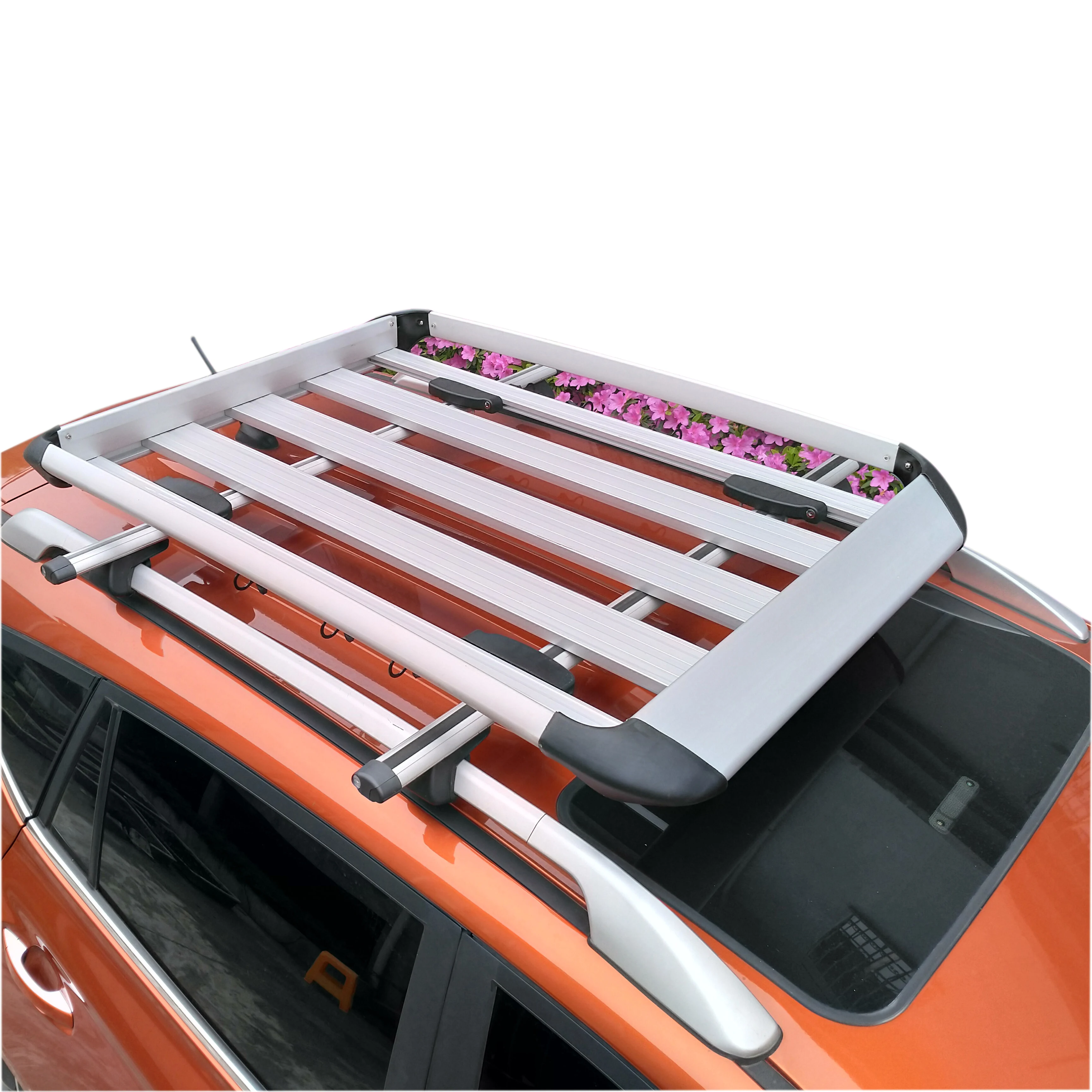 

Quality Aluminum Alloy SUV Roof Luggage Basket Baggage Box / Roof Luggage Cargo Rack Travel Roof Rack Basket