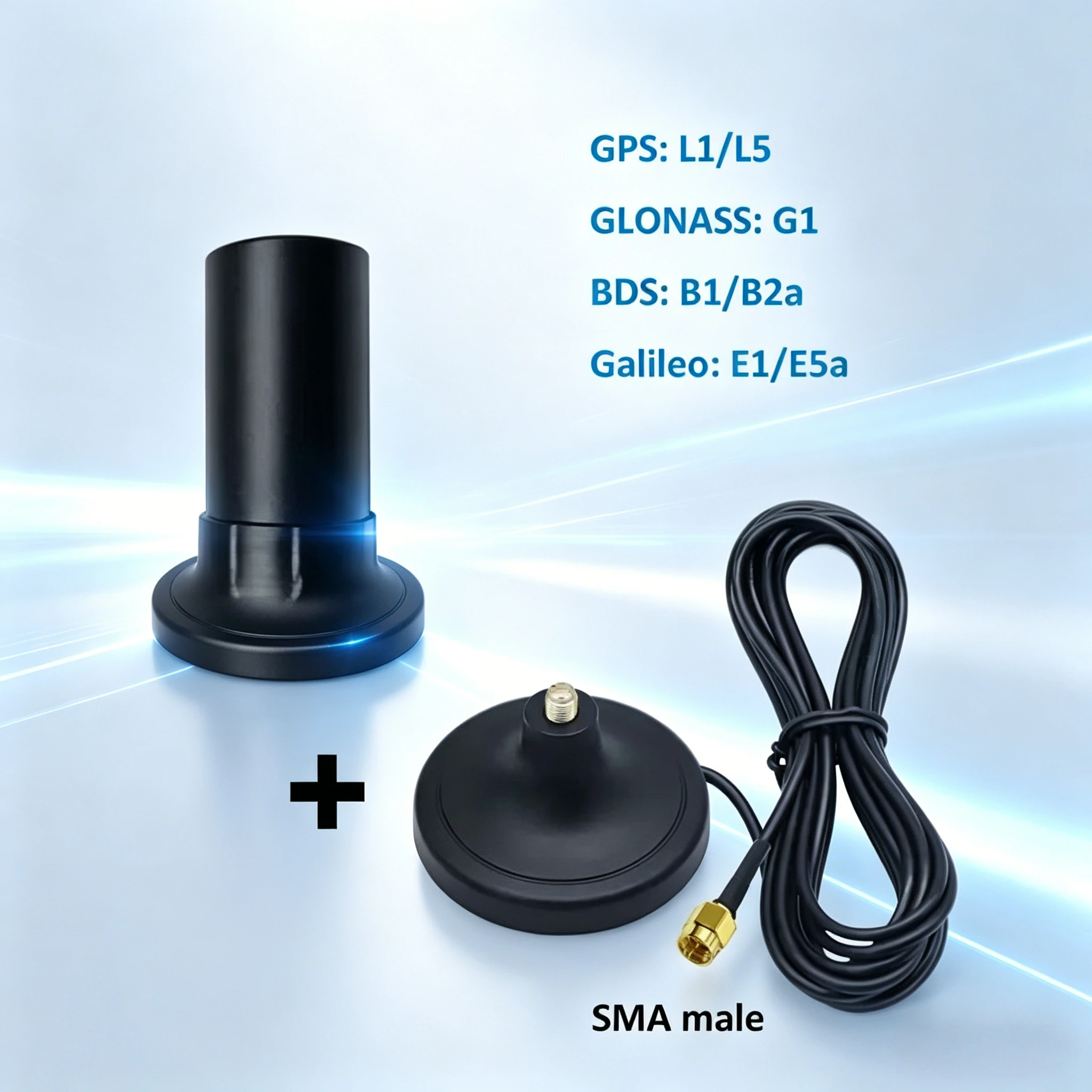 Antena Helix GNSS HA-3011A GPS L1 L5  BDs  Galileo Glonass para RTK UAV, topografía GIS, conducción inteligente y drones
