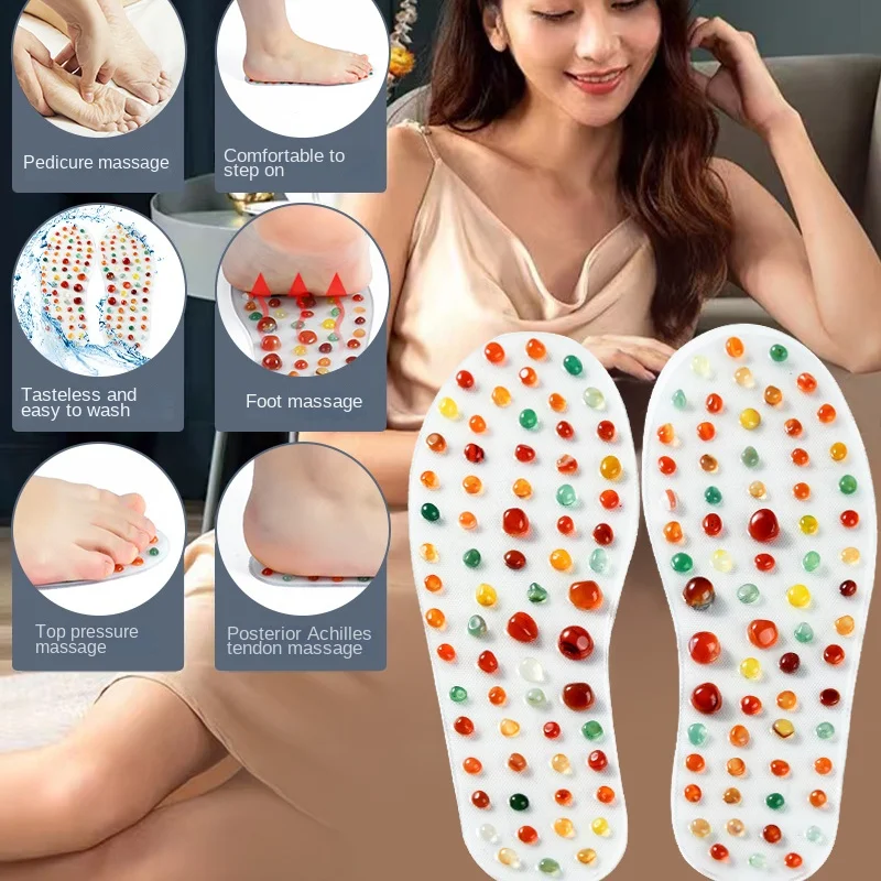 Health Foot Massage Pad Men  Women According Foot Acupoint Massager Meridian Dredging God Finger Pressure Plate Massage Cushion