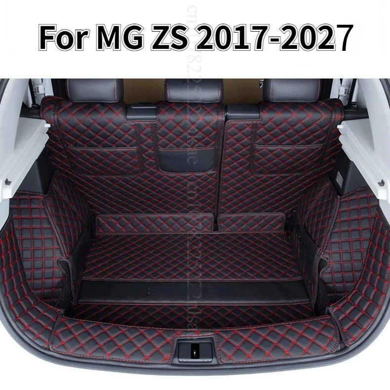 Für MG ZS 2026 Zubehör MGZS ZX ZST 2018~2027 Kofferraummatte Hintere Laderaummatte Wasserdichter Teppich Aufbewahrungsmatte 3D EVA Material