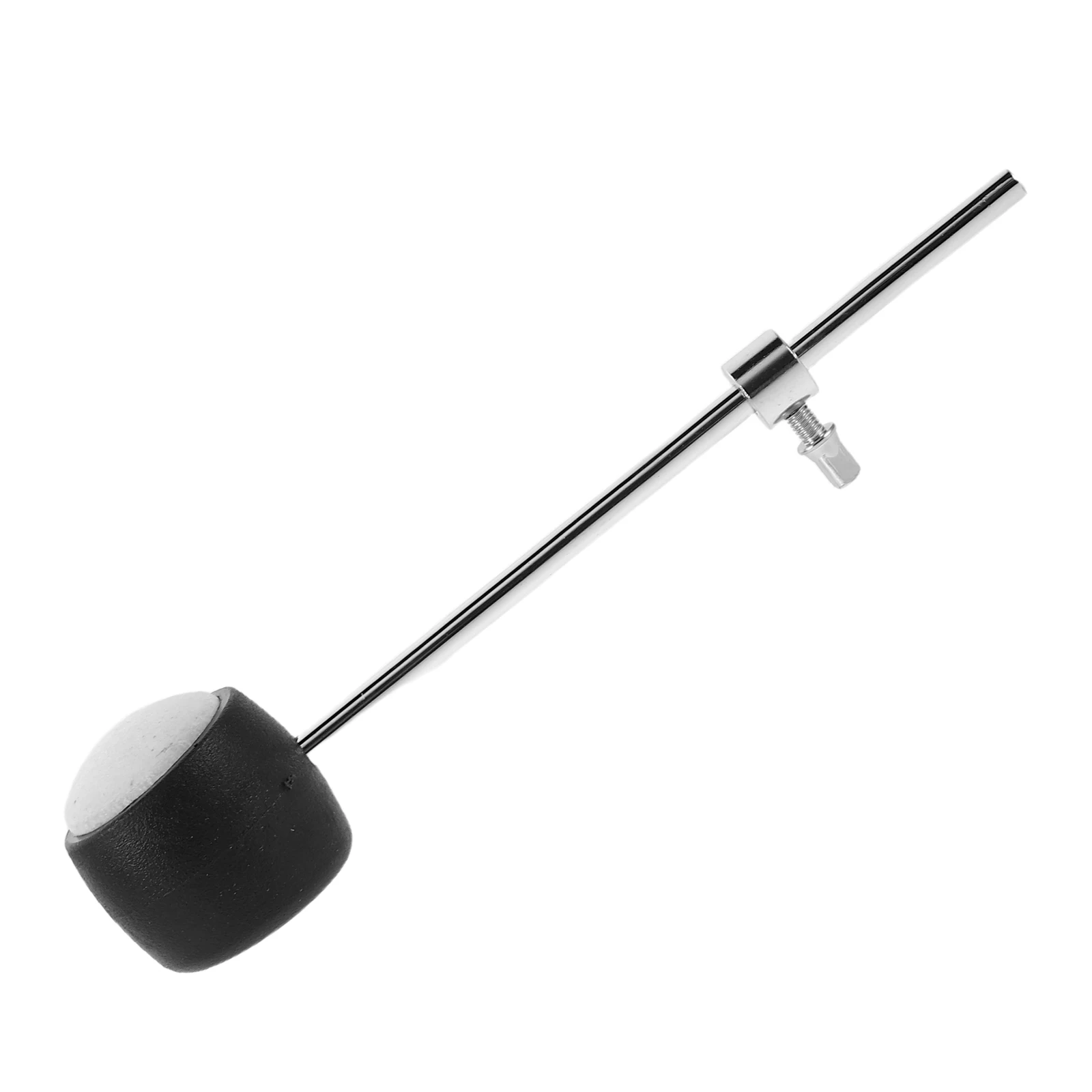 

Drum Kit Accessories Bass Drum Pedal Hammer Heads Replacement Parts Weighted Metal Felt Beater Sound Quality Enhance Stable