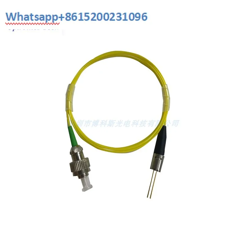 1270nm coaxial laser with 2mW SMF-28 e fiber ribbon for optical communication with configurable driver board