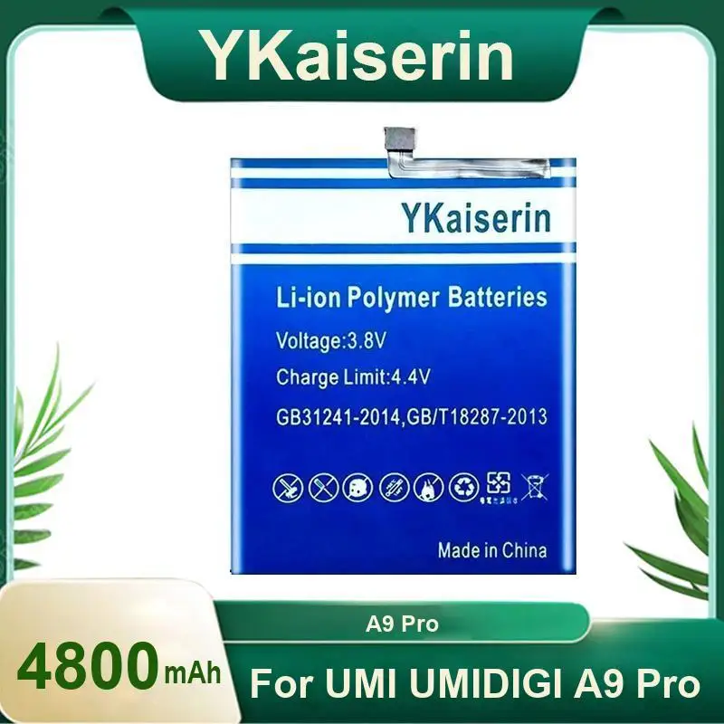 

4800Mah Prolonged Performance For Umi Umidigi A9 Pro Mobile Phone Battery