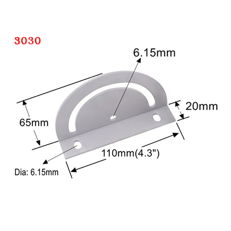 1pcs180 Degree connecting plate corner fitting steering angle cross plate turnZinc Alloy EU standard 30/40 series CNC 3D Printer