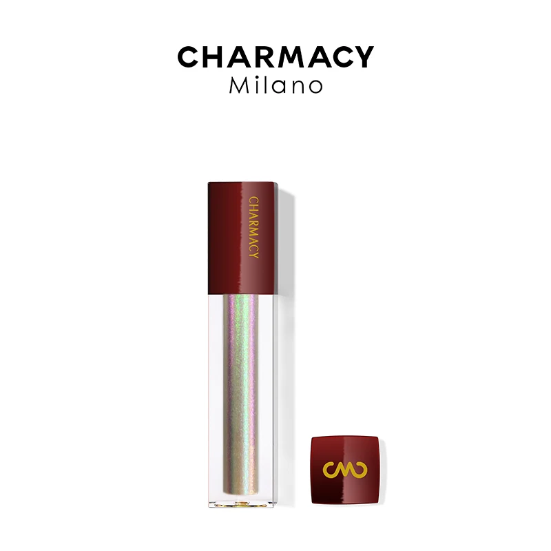 CHARMACY Duochrome brillo de labios brillante, bálsamo labial con brillo de Camaleón de 3 colores, Multi cromo, fácil de usar, aceite para labios Sexy, maquillaje cosmético