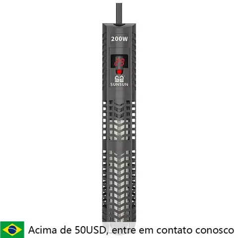 Sunsun LCD 디지털 디스플레이 일정 히터, 수족관 어항 온도 조절, 수중 조절식 가열, GR 100-500W