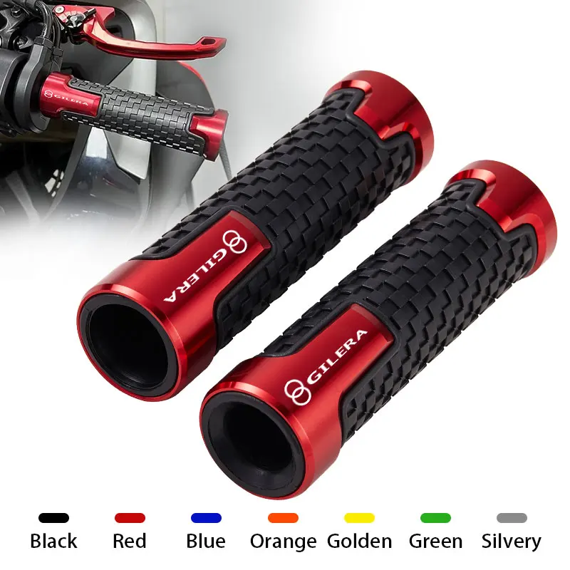 For Gilera GP800 Fuoco Nexus 500 Runner 50 125 200 Accessories Motorcycle Handlebar Grip CNC aluminum Anti-slip Handle Bar Grips