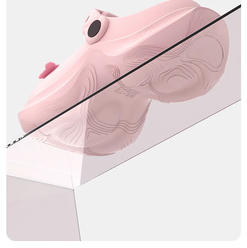 SHAJI Sommer Modische Rutschfeste Clogs für Damen, 2026 Neue Rosa Plateau-Slides Lässige Outdoor-Kleidungs-passende Schuhe – Detail 13