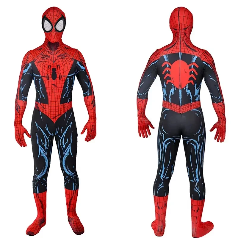 MacFarlane SM Cosplay Arch Big Glasses Ultimate Bodysuit Superhero 3D Printed Spandex Zenzai Spidey Costume Halloween Adult - view 5