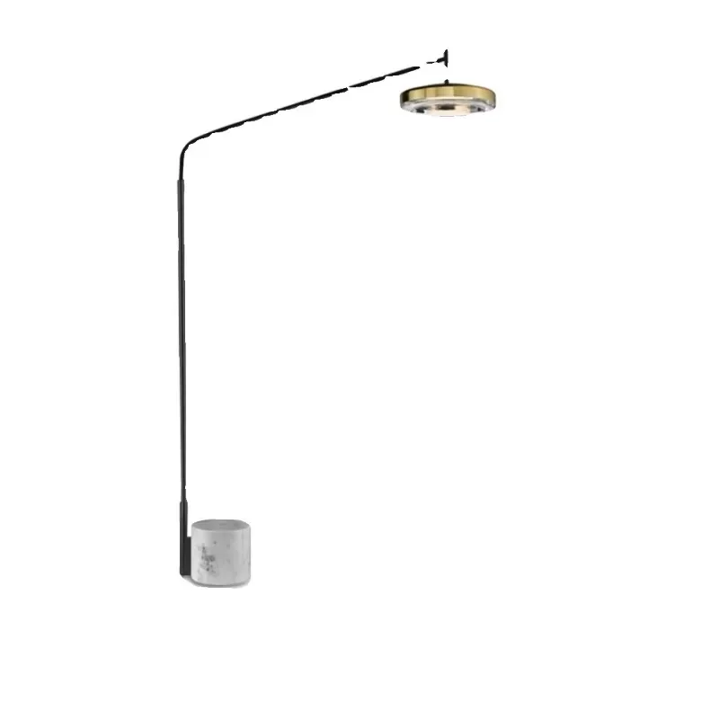 

Postmodern Nordic designer simple floor lamp villa living room model room sofa side exhibition hall creative vertical