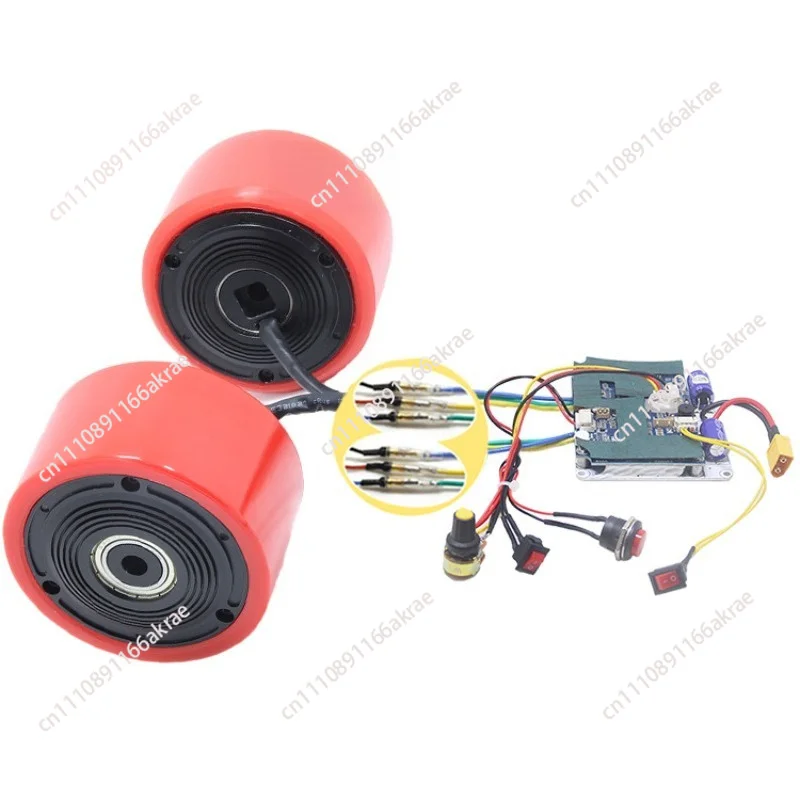 for 83 Motor 24/36V DC Brushless Scooter Wheel Hub Speed Regulation 3 Inch Motor Tools Balance Wheel Belt Grinding Machine Power