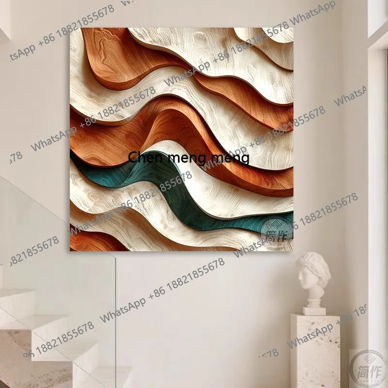 Nowoczesny, luksusowy obraz reliefowy do salonu, obraz z rzeźbieniami w drewnie do sypialni, obraz 3D do jadalni