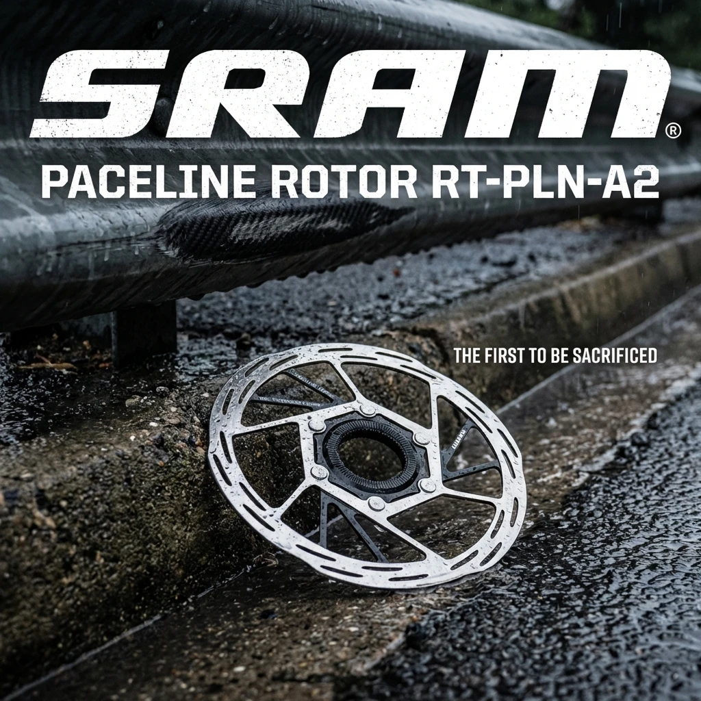 

2026 SRAM NEW MODEL Paceline Rotor Designed for road use RT-PLN-A2 140mm, 160mm Center Lock Lockring sold separately