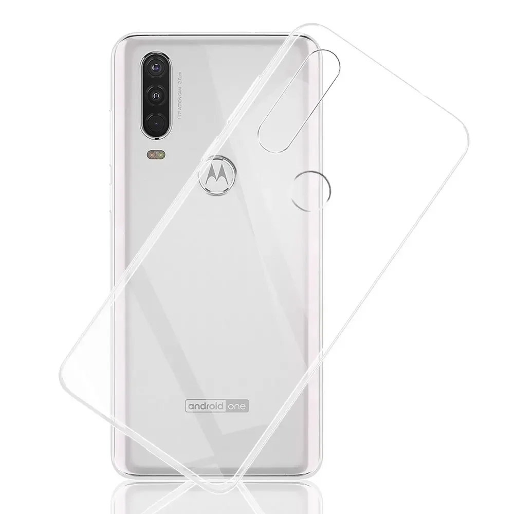 For Moto One Action Case Clear Silicone Soft TPU Phone Case For Moto One Macro Clear Coque For Motorola Moto P40 Power Fundas