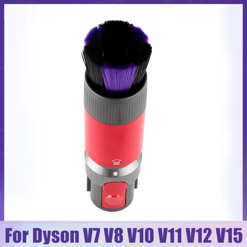 Traceless Stofverwijdering Zachte Borstel Onderdelen Voor Dyson V7 V8 V10 V11 V12 V15 Stofzuiger Universele Zuig Hoofd Accessoires