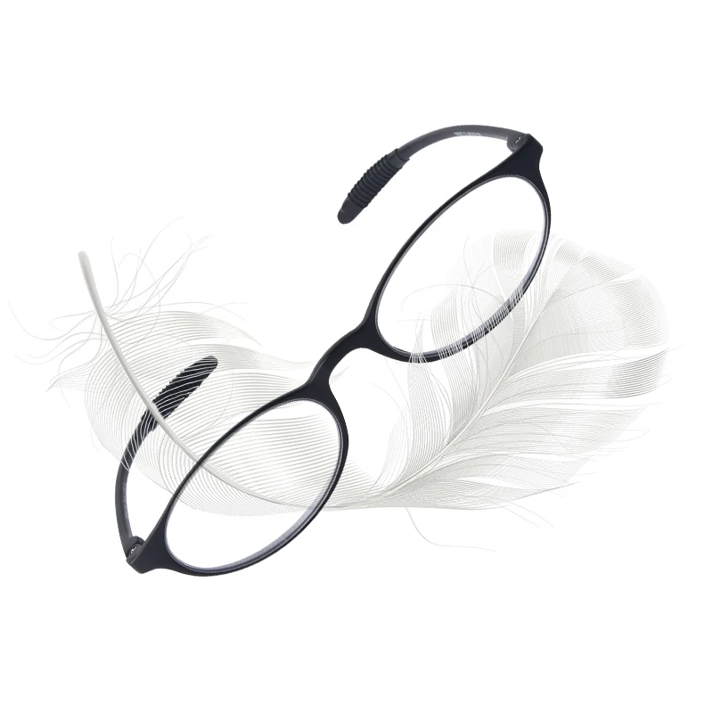 GUANHAO Brand Unisex Reading Glasses Clear Transparent Optical Hyperopia Presbyopic Glasses Universal Lightweight TR90 Frame