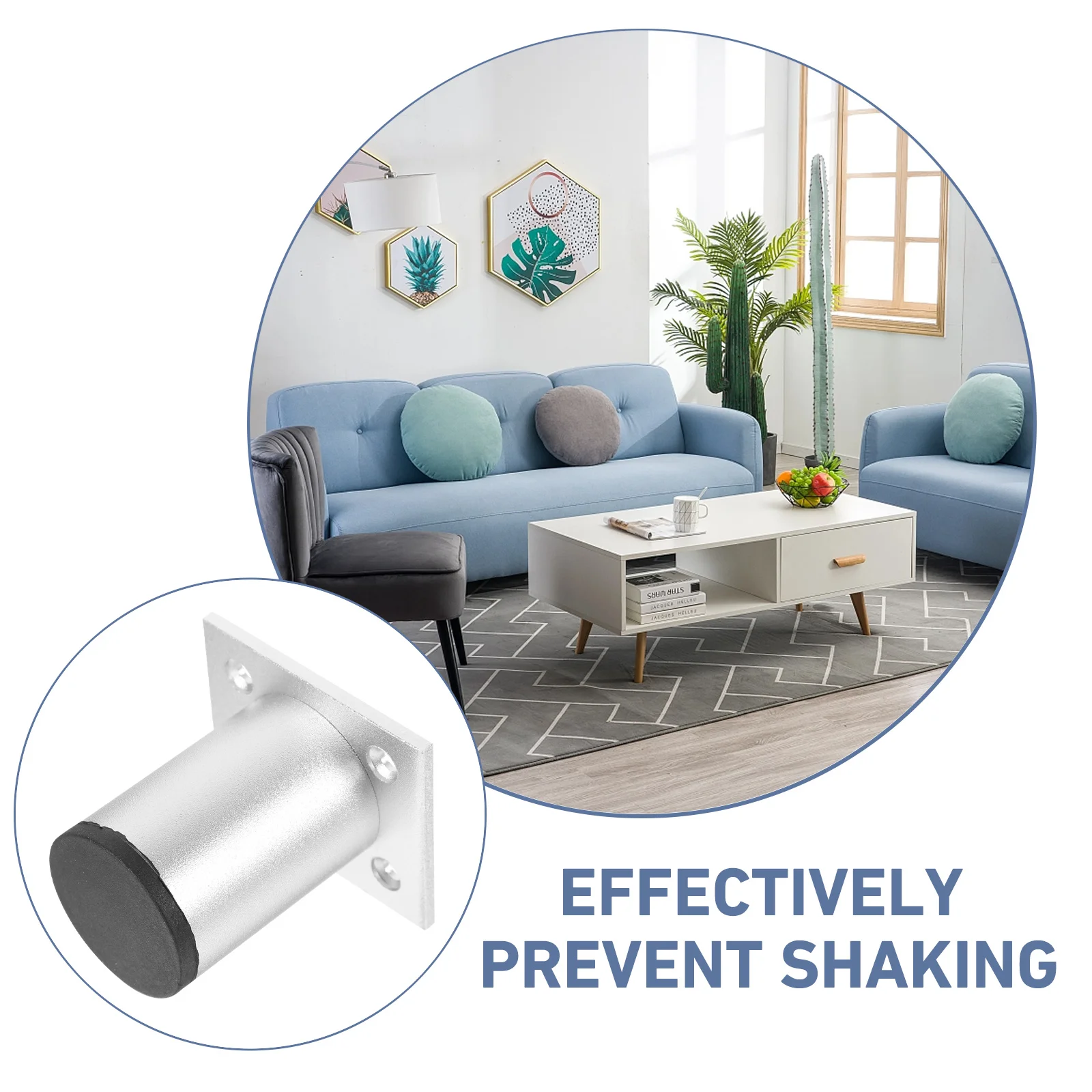 

4 шт. усиленных регулируемых металлических опор для мебели: ножки для дивана, комода, тумбы, стола, устойчивые к царапинам