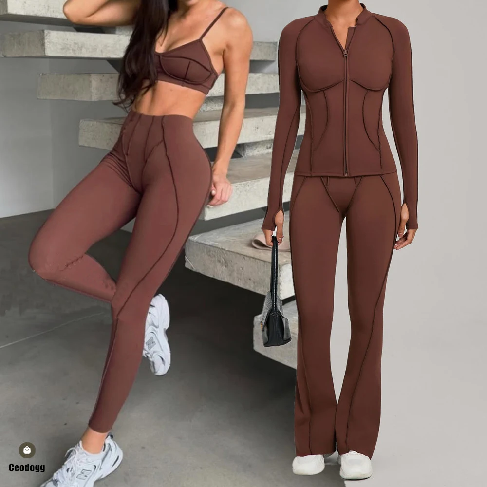 

3D комплекты для йоги, спортивные штаны для фитнеса с высокой талией, корректирующие бедра, бюстгальтер с открытой спиной, костюм для тренировок, леггинсы для спортзала, комплекты для женщин XP81