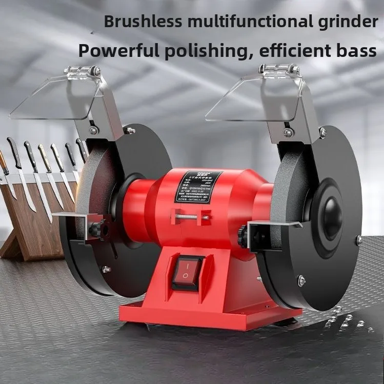 

Настольный ленточный шлифовальный станок для дома, 220В, автоматический, многофункциональный, электрическая точилка для ножей
